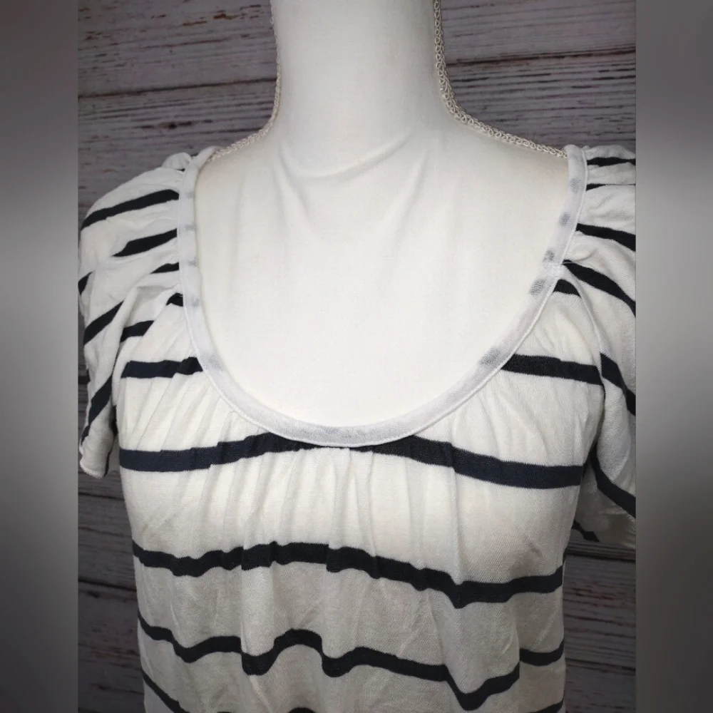 Chaser Striped Ruffle Top - Picture 11 of 11